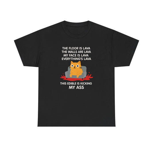 Cat Floor Is Lava Edible Shirt
